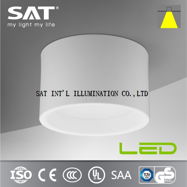 TUV CE/SAA Cylinder 18W Surface SMD Light Dimmable