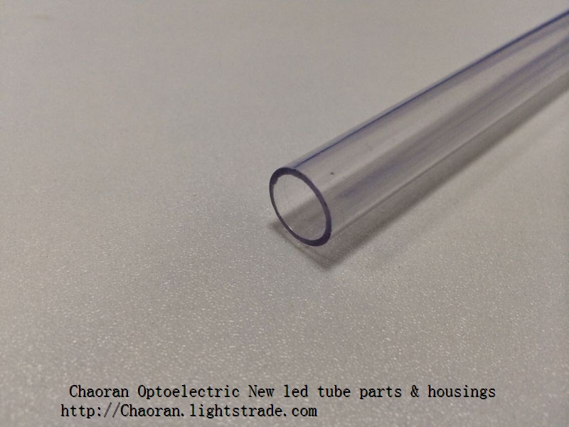 Claer PC tube, transparent PC shade, led lighting parts, plastic tube