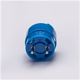T8 rotary LED tube end cap/T8 scale rotating clip lamp