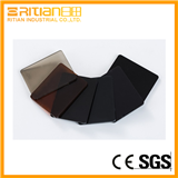 Glossy black plexiglass sheet color pmma acrylic panel