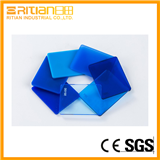 Blue cast acrylic sheet coloring decorative plastic sheet 1.8mm-