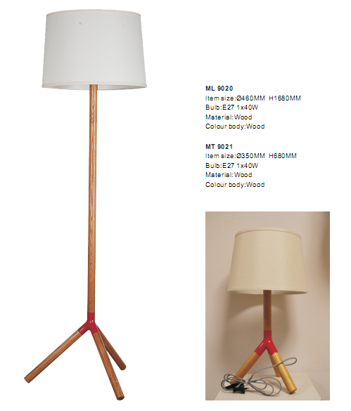 Floor lamp Decorate lamp wood lamp