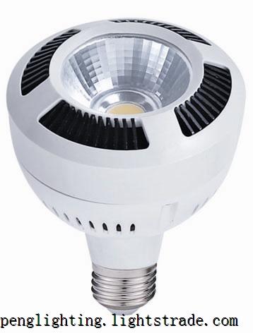 35w led spot light par30 with cool heat sink