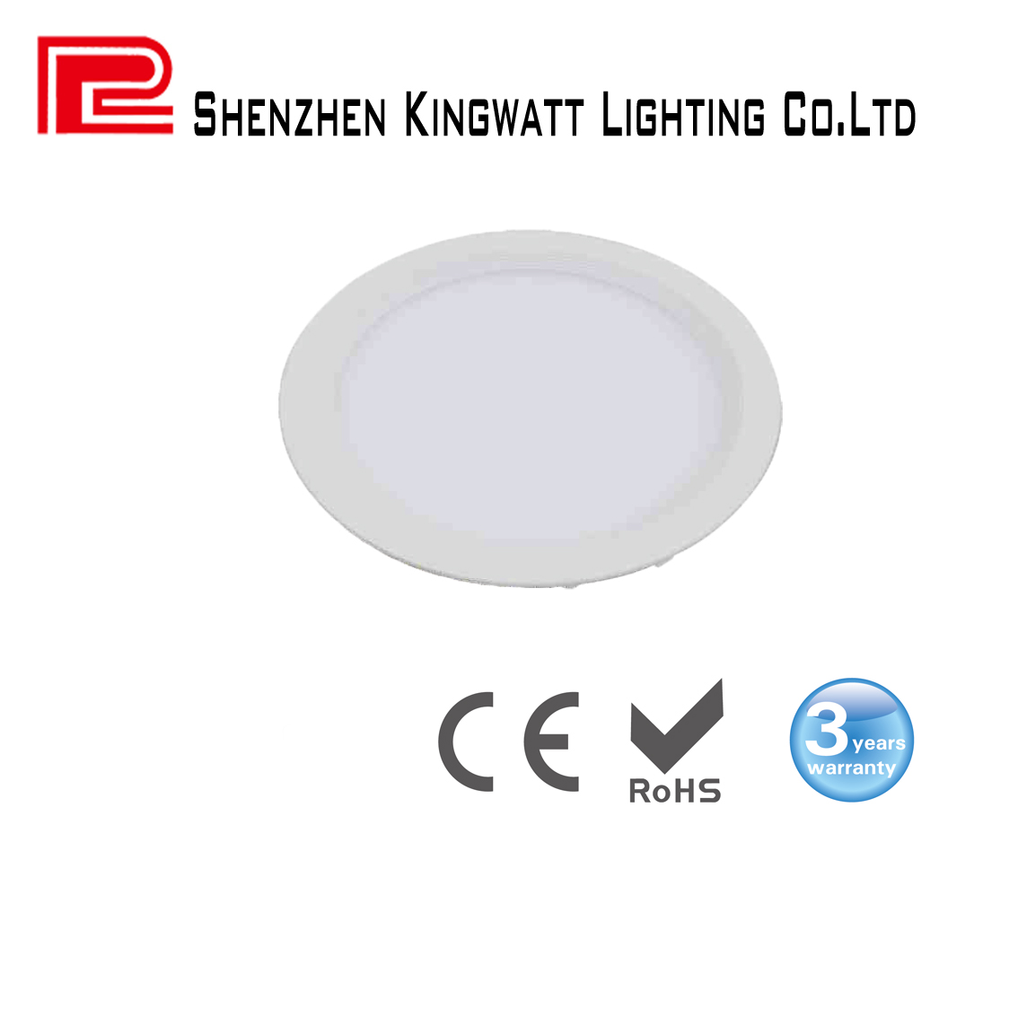 CE/RoHS Silm LED Panel Light Round 18W
