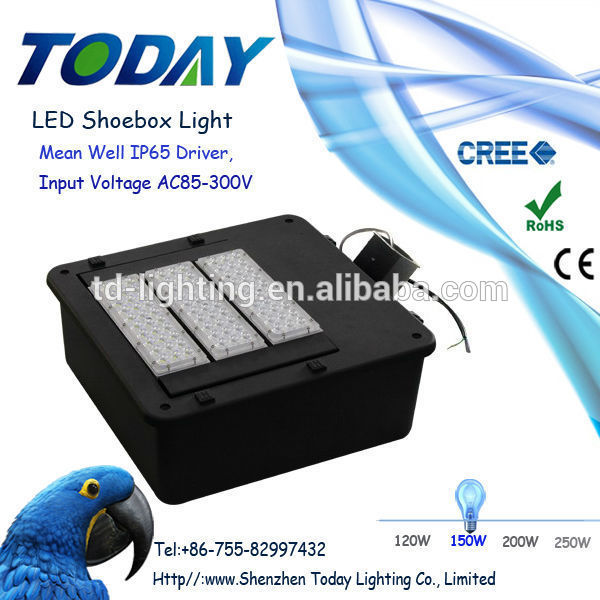 ul dlc shoebox led street light ip65, 150 watt ul listed led shoebox fixture, dlc led shoebox retrof