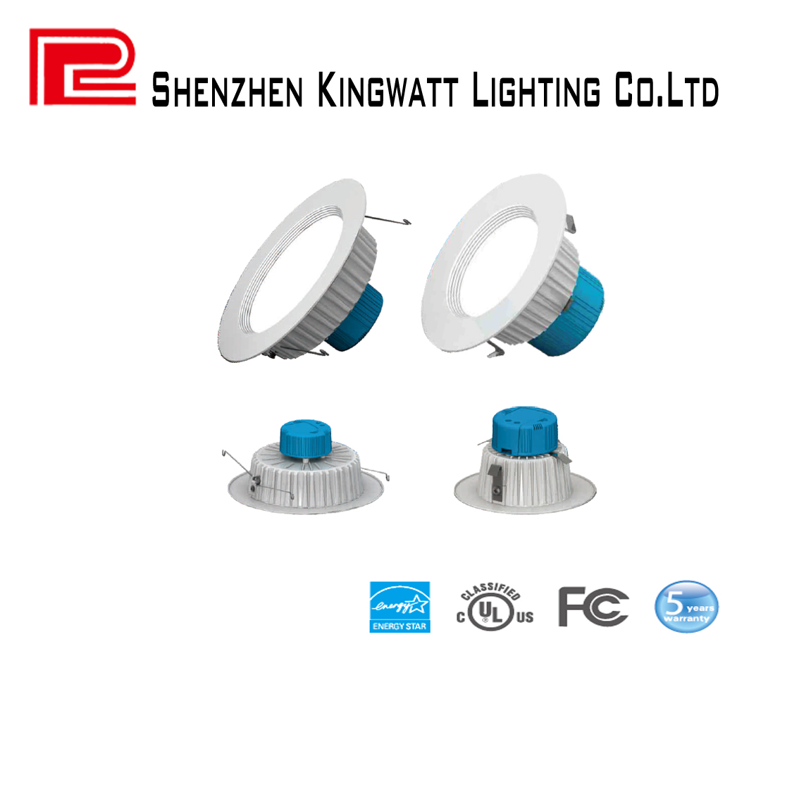 FCC/UL LED Retrofit Kits 4 Inches,10W