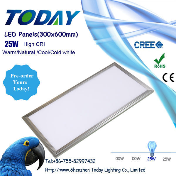 2015 Hot New Product 25W LED Square Panel Light SMD 3014 Epistar China Wholesale 