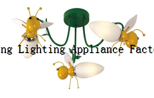 Beautiful LED bee ceiling lamps kid lamp LED Cartoon ceiling lamps 