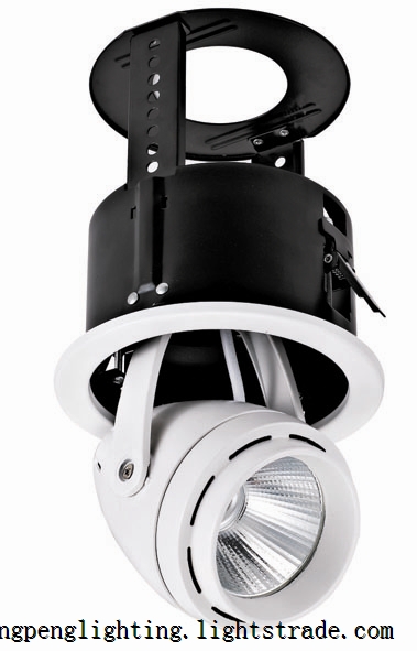 20w scalable height adjustable angle embedded spot light