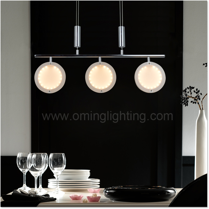P54263 rotatable ome and frosted glass LED pendant light