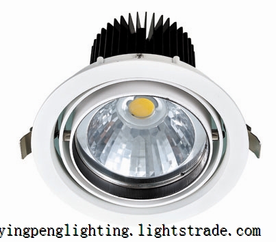 factory 20w 30w high power led cob grille light ceiling light downlight