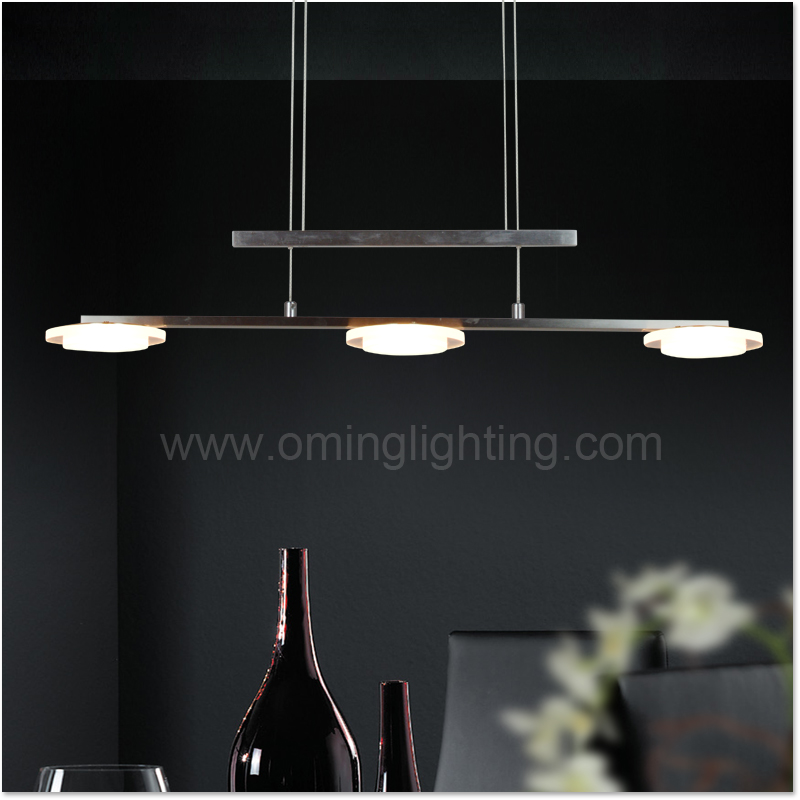 P54323 new design led pendant lamp with iron &acrylic