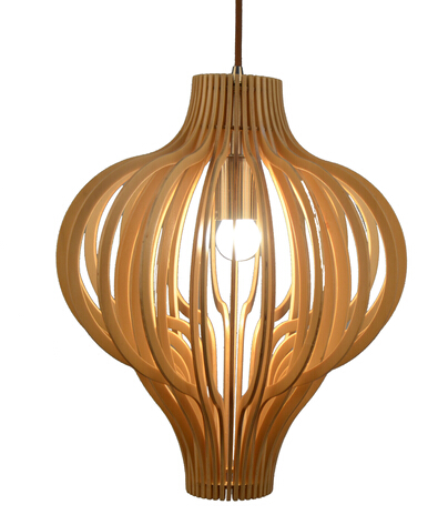 High quality wooden pendant lamp