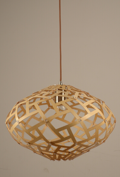 New wooden pendant lamp