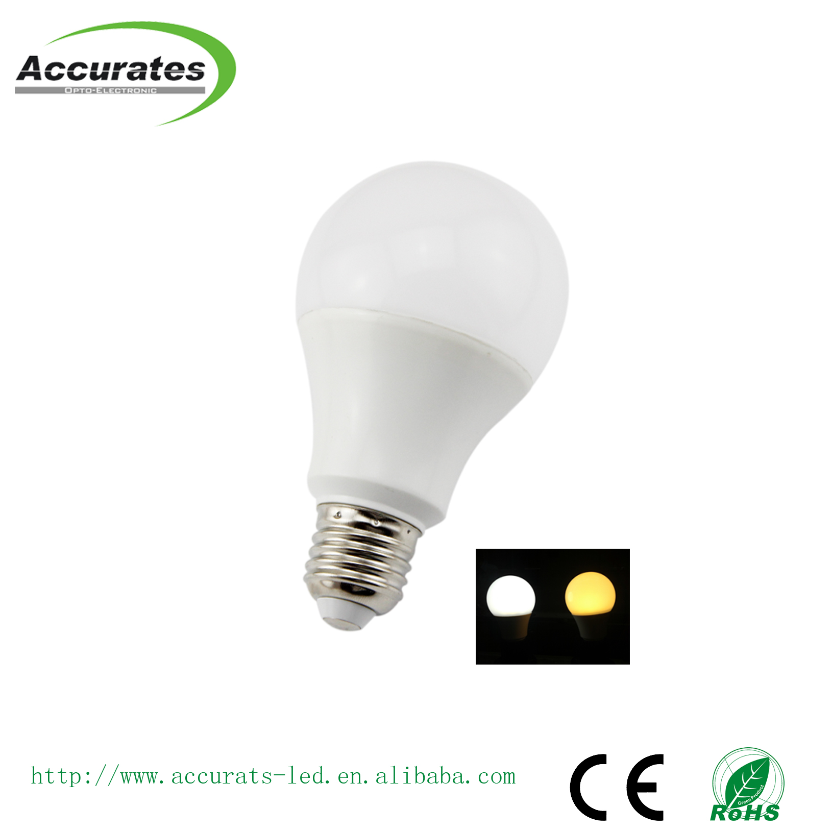 AOE-BL247E27-7W(A60) new design 7W dimmable led bulb