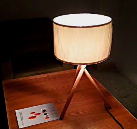 New design table lamp with fabric shade