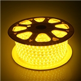 Yellow High Voltage 5050 Led Strip Lights