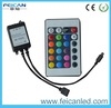 High quality IR 24 keys huge range ir remote control RGB LED Controller