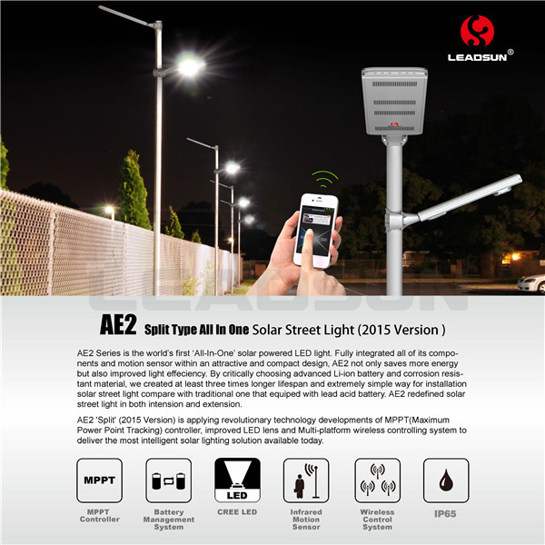 leadsun solar street light