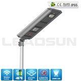 30W Wireless All In One Solar Street Light Led Parking Lot Lighting with CE Approved