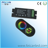 DC12-24V wireless LED strip light remote controller 5 keys RF touch panel RGB Black or white optiona