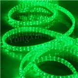 220V-240V Green Flat 4 Wires LED Rope Light for Building Decoration