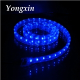 110V-220V 3 Wires Flat Blue LED Rope Light for Christmas Lighting