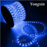 220v Blue Round 2-wire LED Rope Light, CE&ROHS approved rope light, istmas lights