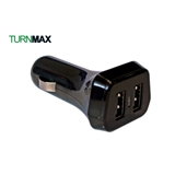 24W Utility-type Car Charger with standard DUO USB output