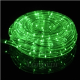 Green Waterproof Round 2-Wire LED rope light/decorative lights