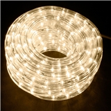 Warm White Led Rope Light Indoor Outdoor Christmas Decorative Lightings