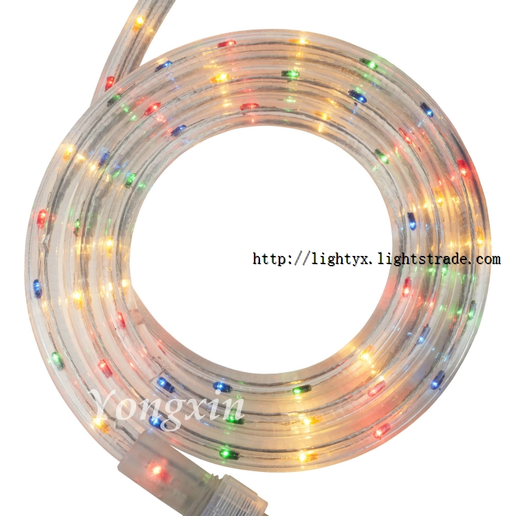 Multi Color Mini Incandescent Bulb Hollow Rope Lights