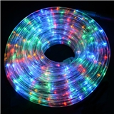 220V Multi-color Round 3 Wires Led Rope Light with Chasing Effects