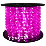 Static Led Rope Light Purple with One Meter Cuttable