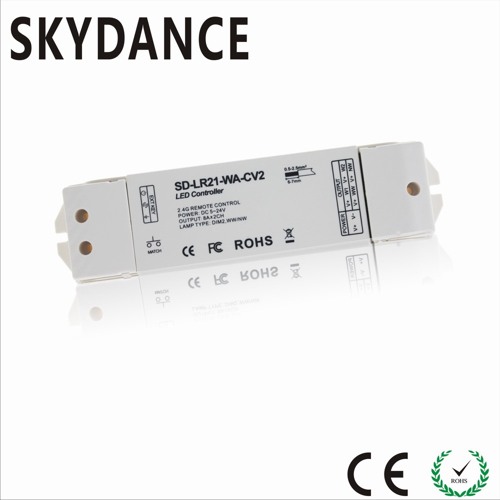 led dimmer for ct color two channel led controller 