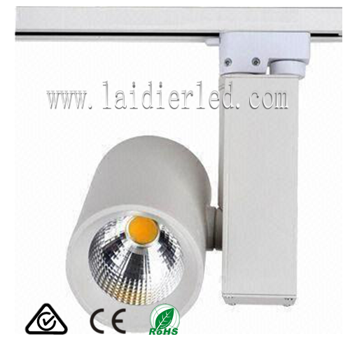 Laidier 15w COB Edison LED chip >85lm/w Aluminum LED Track Light used in shopping malls