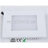 Recomended Product 6w square SMD2835 Aluminum LED Panel Light with CE SAA RoHs certificate