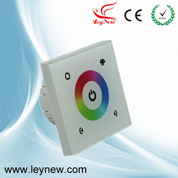 RGB led touch panel controller and dimmer