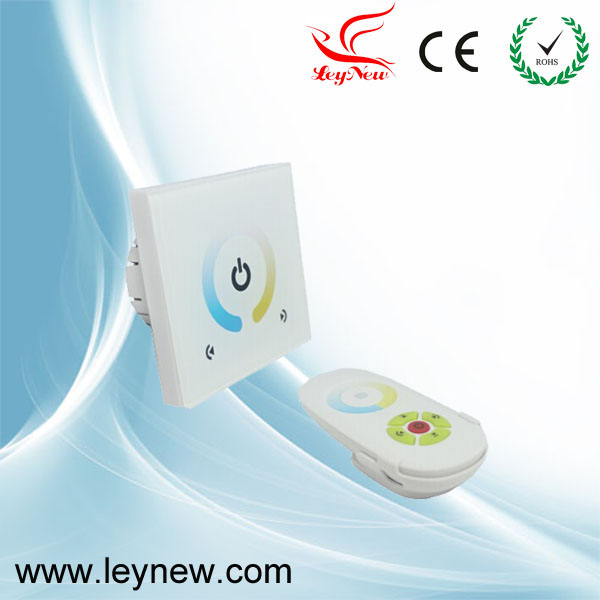 Europe standard Remote control Touch Panel Color Temperature Controller