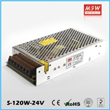 Single output constant voltage 120W 24V 5A power supply s-120-24