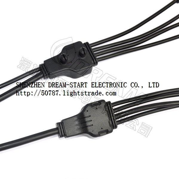 IP65 Y09 Signal Transmission Integrated Cables Waterproof Plug for E-Bike/Sanitary Product