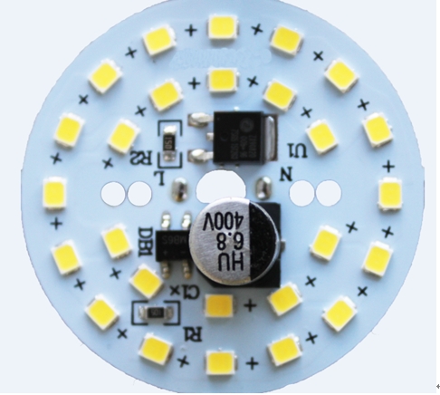 LED IC driver pcb chip module cri>80 85lm/w for bulb/downlight/ceiling light 12w pcb driver module