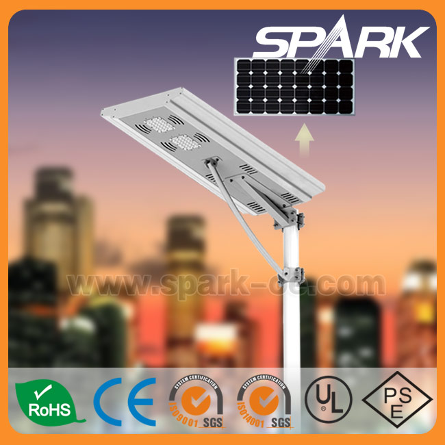 Spark 5 Years Warranty LED Solar Street Light 50w 