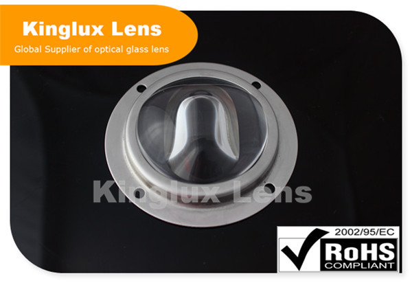 Kinglux LED street light glass lens