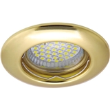 ce made in China round golden MR16 G5.3 iron steel led spot light with clip 