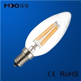 LED filament lamp candle bulbs C35 light glass ceramic tile E14 Edison 4 adjustable light resistance