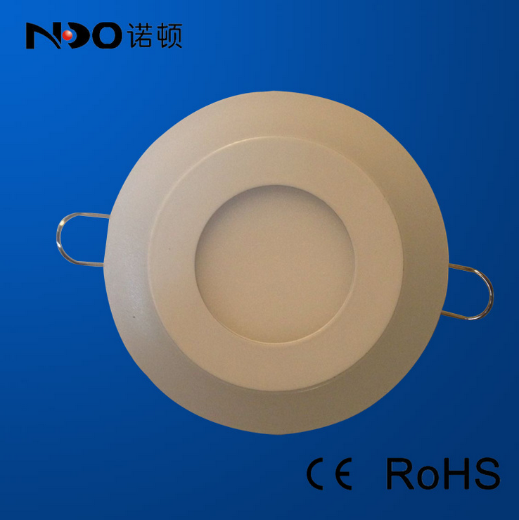 NORTON, LED panel light round white jade double color segmented white and blue 6 w patch 2835 acryli