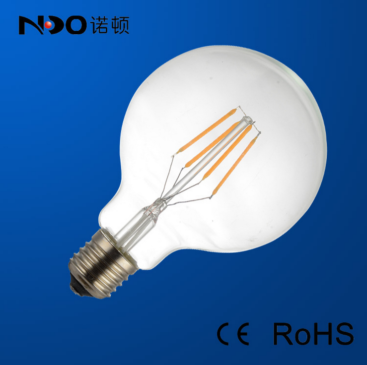 NORTON LED bulbs to tungsten G95 glass ball steep light 4 w E27 Addison light ceramic constant-curre
