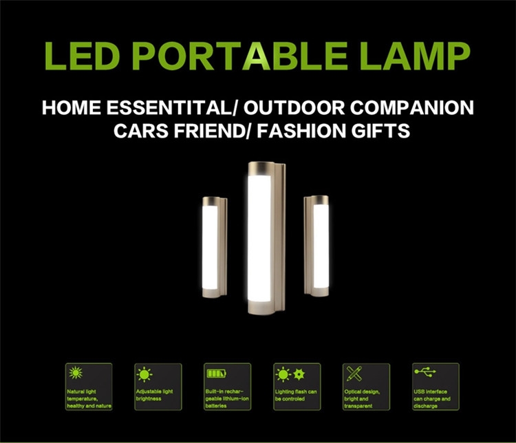 2015 CE RoHS new product 2.5w Multifunction Portable Emergency led tube lamp
