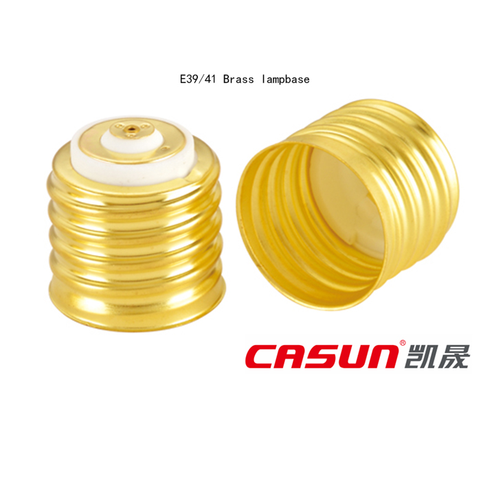 E39/41 Brass lampbase